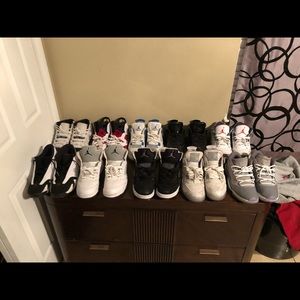 Jordan retros all size 13